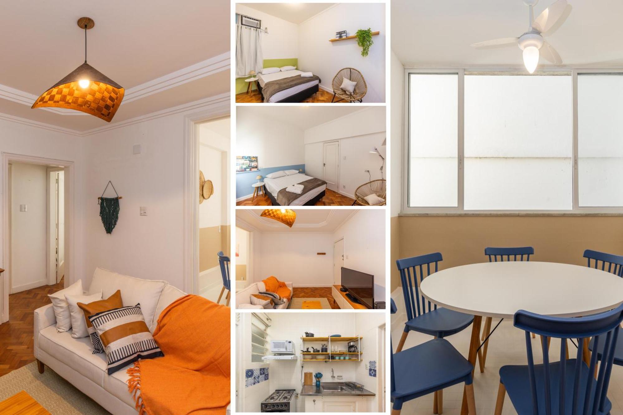 No Coracao Do Leblon, Metro E 350m Da Praia! Apartamento